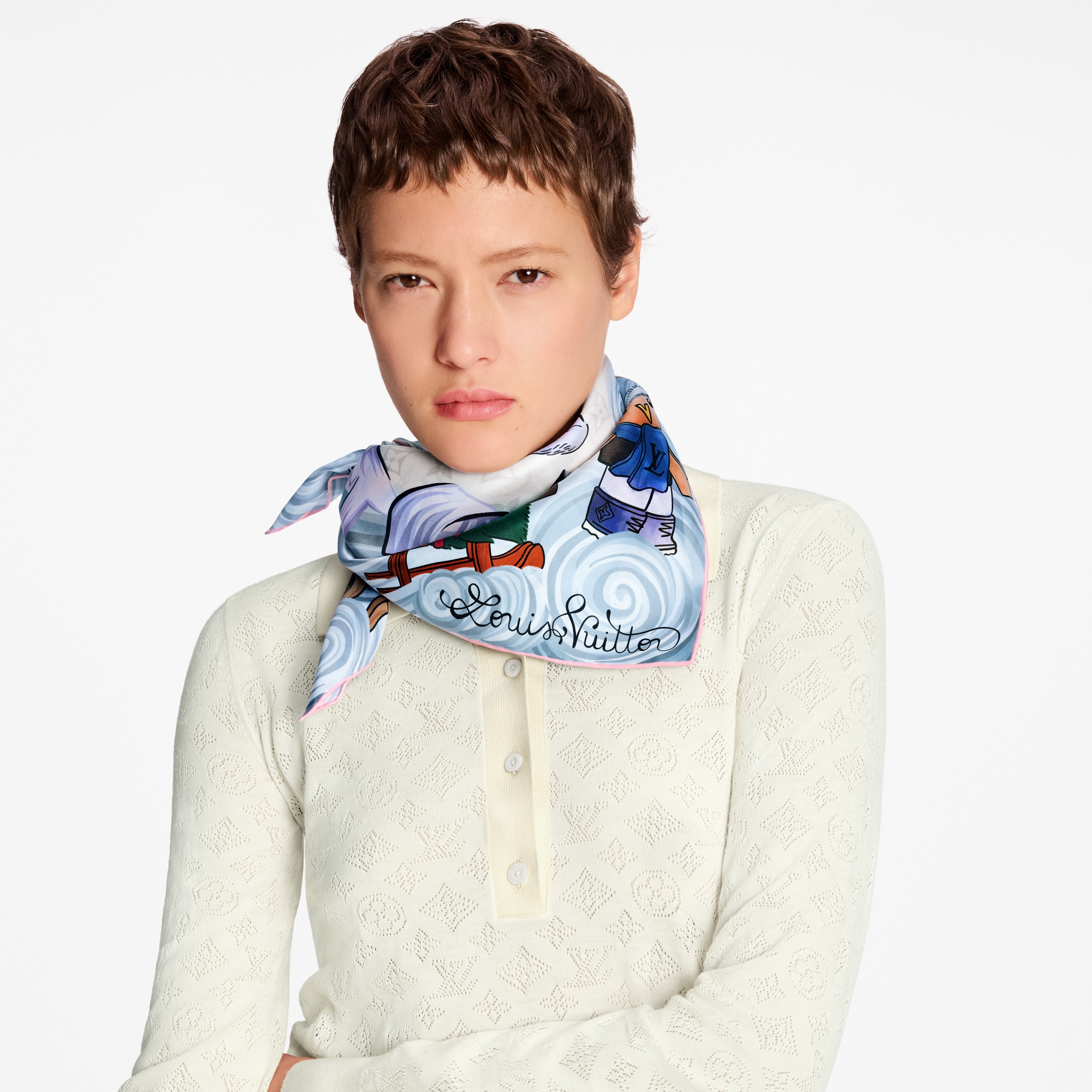 LV ルイヴィトン VIVIENNEDJ ヴィヴィエンヌ ヴァージルGI0511 Louis Vuitton Pink Resin/Wood Vivienne Amour Key Holder and Bag